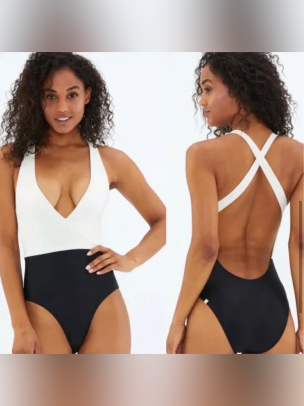 Summersalt The Deep Dive One-Piece Swimsuit Size 12 Colorblock